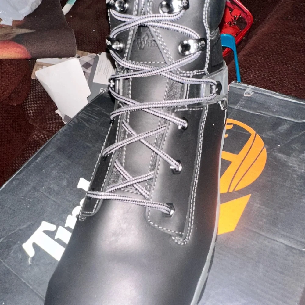 Timberland PRO Men's Black Work Boots - Picture 7 of 14